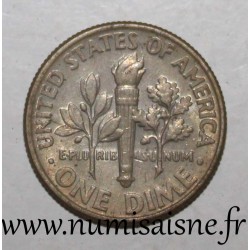 ÉTATS UNIS - KM 195a - 1 DIME 1992 D - Denver - ROOSEVELT