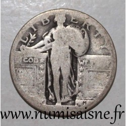 ETATS UNIS - 1/4 DOLLAR - Non daté - STANDING LIBERTY QUARTER