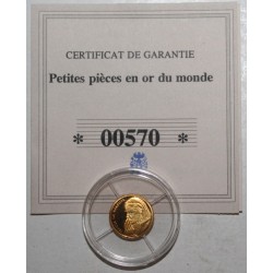 ANDORRA – KM 437 – 1 DINER 2010 – GOLD – Mutter Theresa