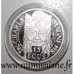 FRANCE - KM 989 - 100 FRANCS 1990 - 15 ECUS - TYPE CHARLEMAGNE