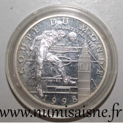 FRANCE - KM 1163 - 10 FRANCS 1997 -  COUPE DU MONDE DE FOOTBALL 1998 - ANGLETERRE 1966