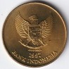 INDONESIA - KM 59 - 500 RUPIAH 1997 - Coat of arms - Garuda Pancasila - Jasmine