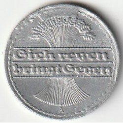 DEUTSCHLAND - KM 27 - 50 PFENNIG 1920 A - BERLIN - WEIMAR REPUBLIK