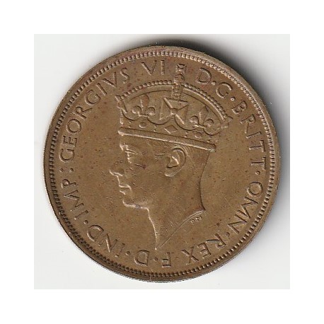 BRITISH WESTERN AFRICA - KM 24 - 2 SHILLING 1938 KW - GEORGE VI