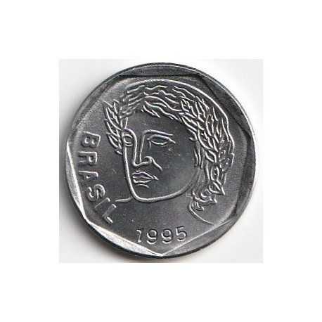 BRAZIL - KM 634 - 25 CENTAVOS 1995