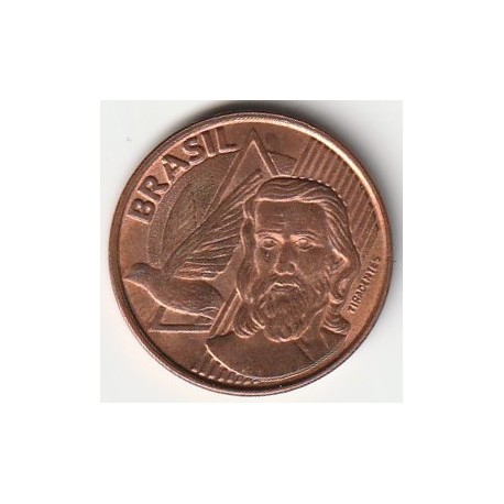 BRASILIEN - KM 648 - 5 CENTAVOS 2001- TIRADENTES