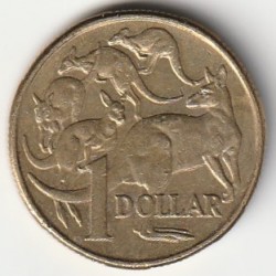 AUSTRALIE - KM 84 - 1 DOLLAR 1994 - ELISABETH II - KANGOUROUS