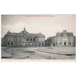 51800 - SAINTE-MENEHOULD - HÔTEL DE VILLE ET CAISSE D'ÉPARGNE