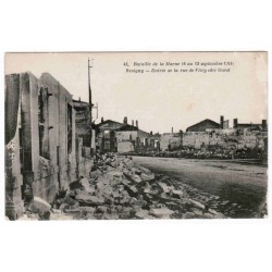 55800 - REVIGNY - BATAILLE DE LA MARNE (6 AU 12 SEPTEMBRE 1914) - ENTRÉE DE LA RUE DE VITRY