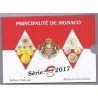 MONACO - COFFRET EURO BRILLANT UNIVERSEL 2017 - 8 Pièces