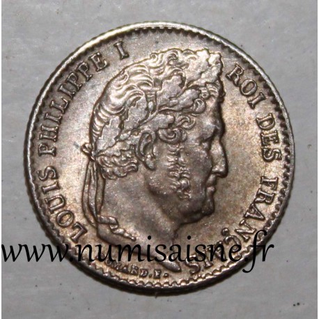 FRANKREICH - KM 740 - 1/4 FRANC 1839 W - Lille - TYP LOUIS PHILIPPE 1