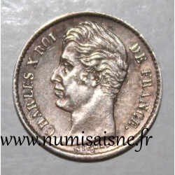 FRANCE - KM 722 - 1/4 FRANC 1827 A - Paris - TYPE CHARLES X