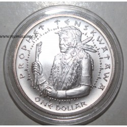 ETATS UNIS - Shawnee Tribe - 1 DOLLAR 2006 - Prophet Tenskwatawa