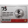 BELGIUM - 5 EURO 2020 - 75 YEARS OF LUKE AND LUCY - SUSKE EN WISKE - Coincard