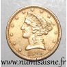 VEREINIGTE STAATEN - KM 101 - 5 DOLLAR 1899 - Philadelphia - GOLD