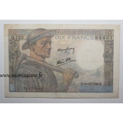 FAY 08/16 - 10 FRANCS MINEUR - 19/12/1946  - PICK 99