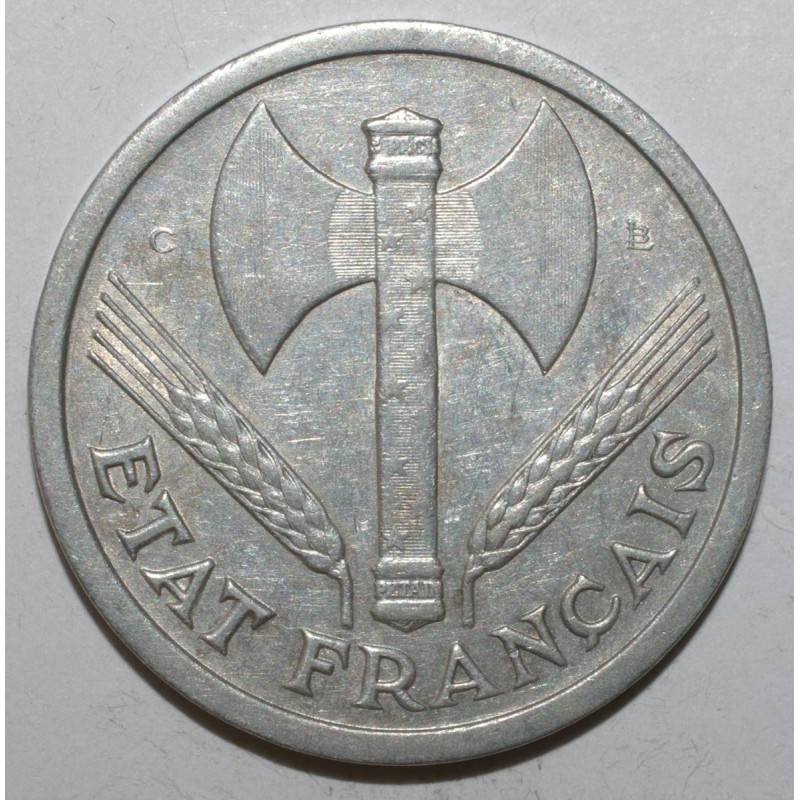 GADOURY 536 - 2 FRANCS 1944 C TYPE ETAT FRANCAIS - TTB à SUP - KM 903