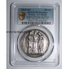 MÉDAILLE DE MARIAGE - 'LA RELIGION LES UNIT' - COLLECTION TERRISSE - PCGS - SP GENUINE - ARGENT