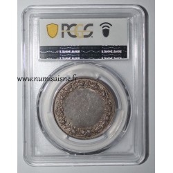 HOCHZEITSMEDAILLE – „FIDÉLITÉ BONHEUR“ – TERRISSE-KOLLEKTION – PCGS – SP 61 – SILBER