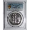 WEDDING MEDAL - 'CHRISTIAN MARRIAGE' - TERRISSE COLLECTION - PCGS - SP 55 - SILVER