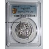 HOCHZEITSMEDAILLE – „CHRISTLICHE EHE“ – TERISSE -KOLLEKTION – PCGS - SP 55 – SILBER