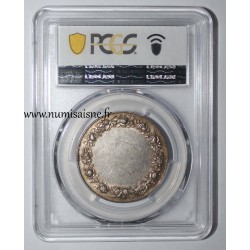 HOCHZEITSMEDAILLE – „FIDÉLITÉ BONHEUR“ – TERISSE -KOLLEKTION – PCGS – SP 55 – SILBER