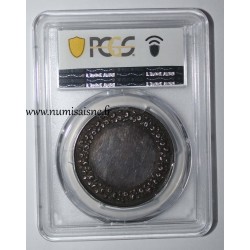 HOCHZEITSMEDAILLE – „LA RELIGION LES UNIT“ – KOLLEKTION TERISSE – PCGS – SP 53 – SILBER