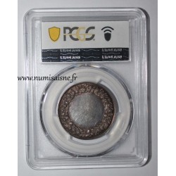 HOCHZEITSMEDAILLE – „CHRISTLICHE EHE“ – TERISSE -KOLLEKTION – PCGS - SP 58 – SILBER