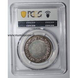 HOCHZEITSMEDAILLE – „FIDÉLITÉ BONHEUR“ – TERISSE -KOLLEKTION – PCGS – SP 55 – SILBER