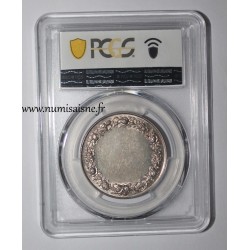 HOCHZEITSMEDAILLE – „FIDÉLITÉ BONHEUR“ – TERISSE -KOLLEKTION – PCGS – SP 58 – SILBER