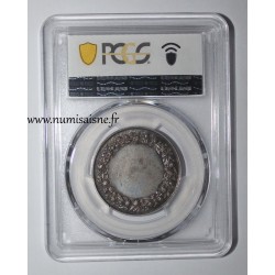 HOCHZEITSMEDAILLE – „CHRISTLICHE EHE“ – TERISSE -KOLLEKTION – PCGS - SP 58 – SILBER