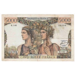 FAY 48/11 - 5000 FRANCS...