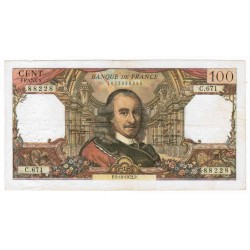 FRANCE - PICK 149 - 100 FRANCS CORNEILLE - 05/10/1972 - C.671