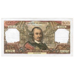 FRANCE - PICK 149 - 100 FRANCS CORNEILLE - 05/10/1972 - K.673