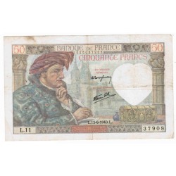 FAY 19/01 - 50 FRANCS...