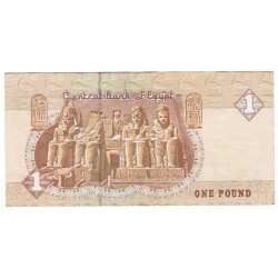 EGYPT - PICK 50 f - 1 Pound - 25/11/2001