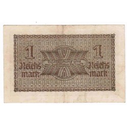 ALLEMAGNE - PICK R136a - 1 REICHSMARK - 1940-45