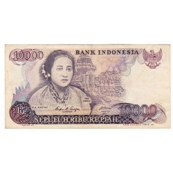 INDONESIE - PICK 126 a - 10 000 RUPIAH - 1985