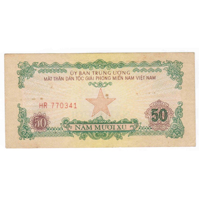 SOUTH VIETNAM - PICK R.3 - 50 XU - NO DATE (1963)