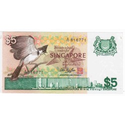 SINGAPORE - PICK 10 - 5 DOLLARS - (1976)