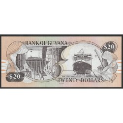 GUYANA - 20 DOLLARS -...