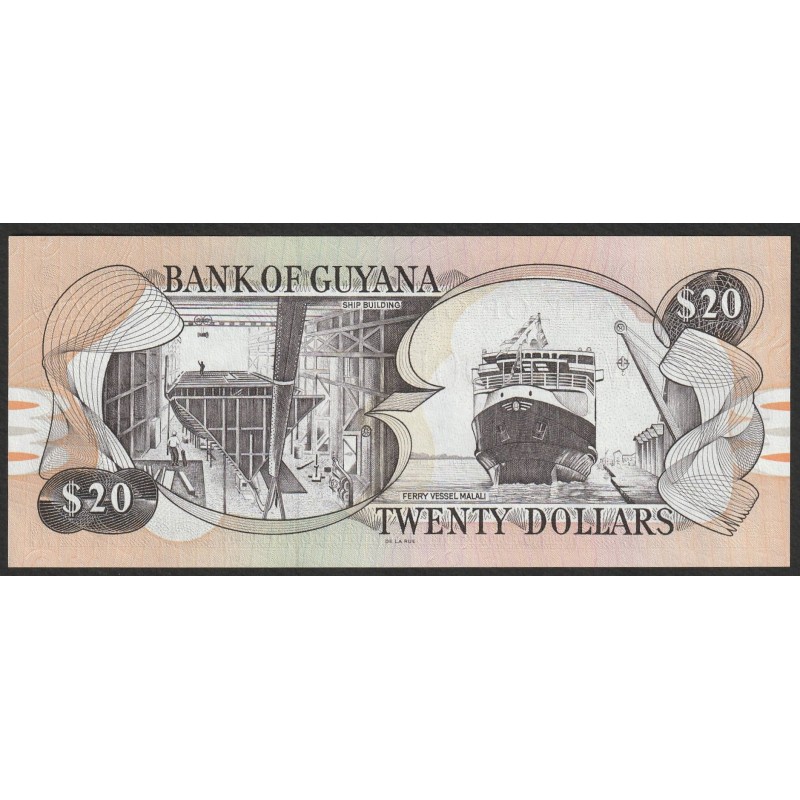 GUYANA - 20 DOLLAR - (2006) - ZEICHEN 13