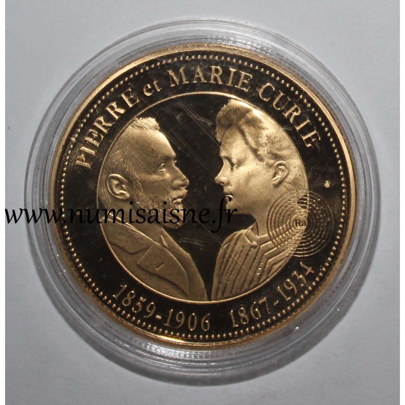 MEDAILLE - Pierre und Marie CURIE - PANTHÉON