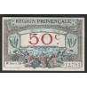 RÉGION PROVENCALE - CHAMBRE DE COMMERCE - 50 CENTIMES - 1922