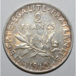 FRANKREICH - KM 845 - 2 FRANCS 1910 - TYP SÄMANN