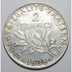 GADOURY 532 - 2 FRANCS 1908...