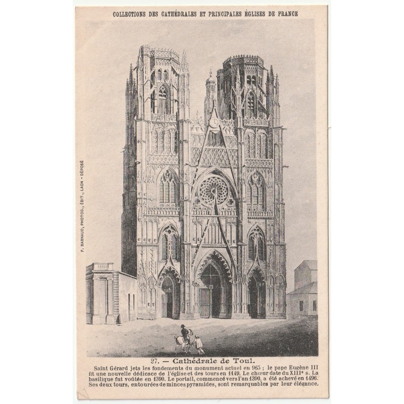 COUNTY 54200 - TOUL - CATHEDRAL