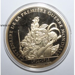 FRANCE - MEDAL - 100 years since the end of the 1st WORLD WAR - 2018