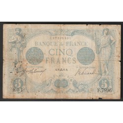 FRANCE - PICK 70 - 5 FRANCS...