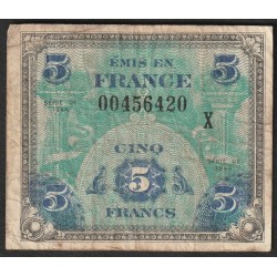 FAY VF 17/03 - 5 FRANCS...